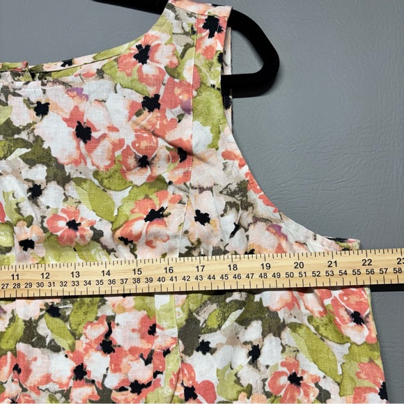 ✨J Jill Love Line Floral Shift Dress Sleeveless Size 1X - Picture 8 of 11